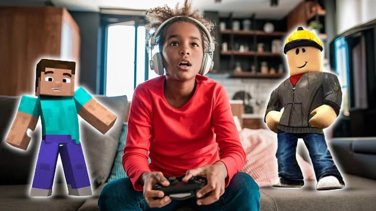 Madre demanda a Roblox, Fortnite y Minecraft por adicción infantil
