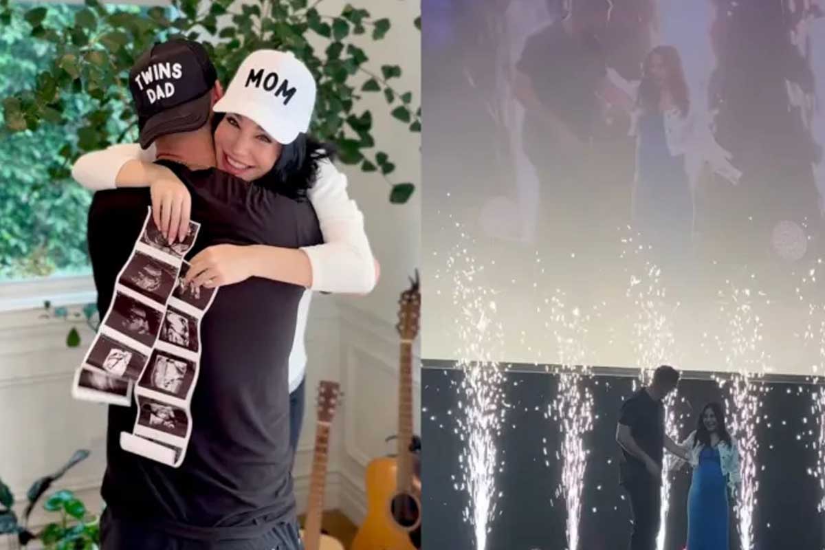 Martha Higareda y Lewis Howes revelan que esperan a dos niñas en emotivo momento