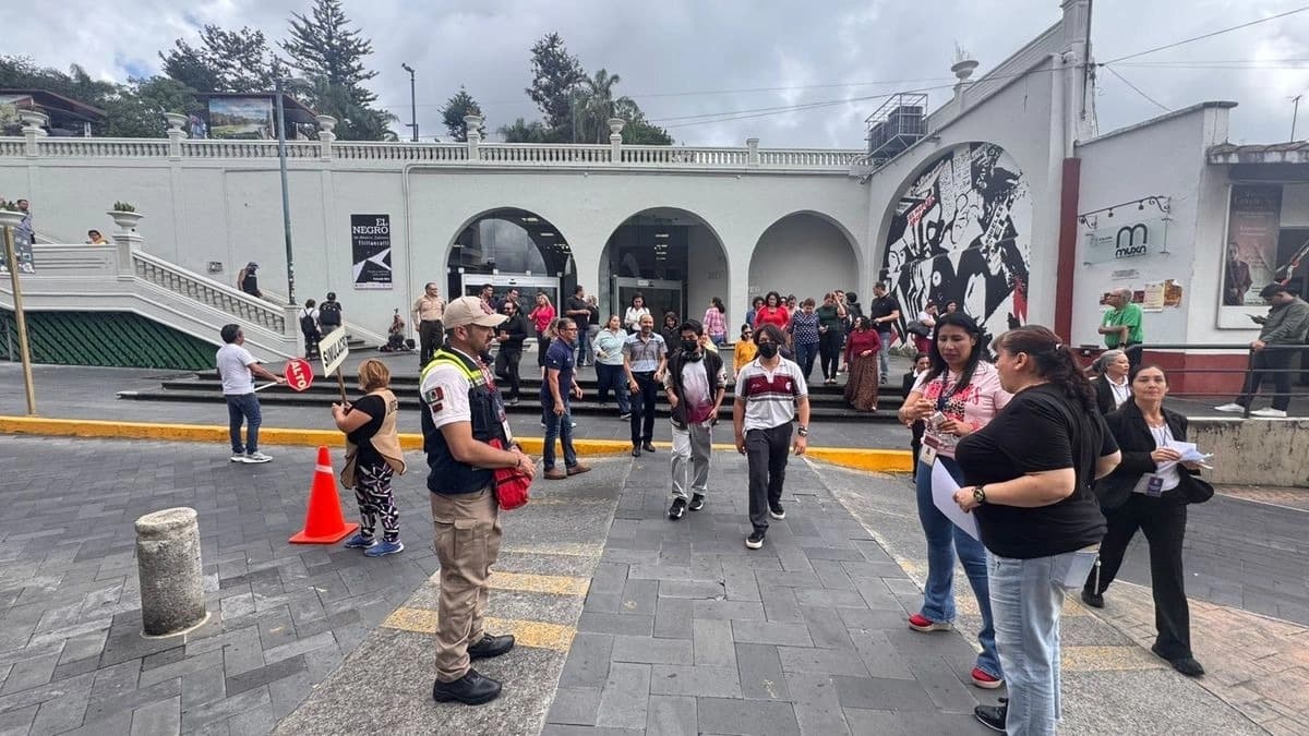 Más de 500 mil personas participaron en el simulacro sísmico en Veracruz