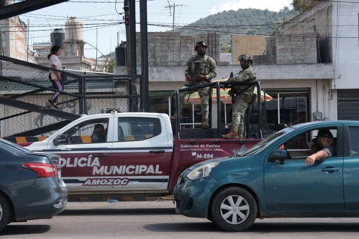Operativo en Amozoc: buscan a 11 desaparecidos en Puebla