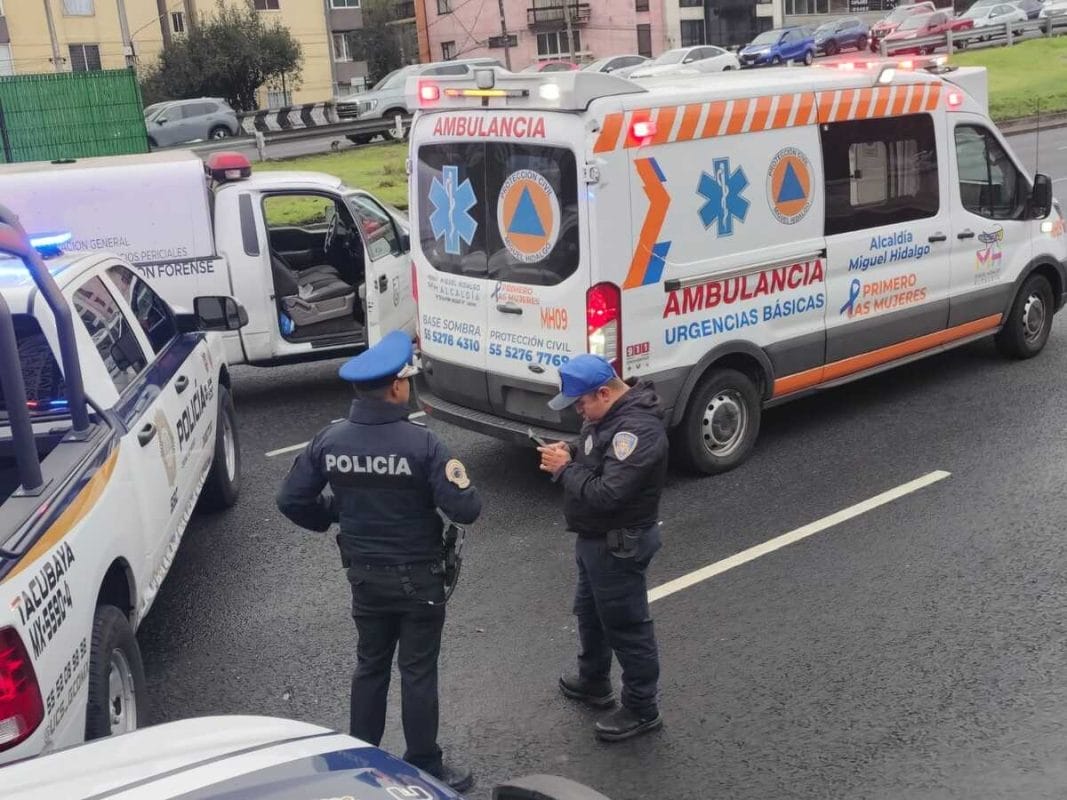 Policía Auxiliar muere en accidente de moto en CDMX, colonia Escandón Policía Auxiliar muere en accidente de moto en CDMX, colonia Escandón