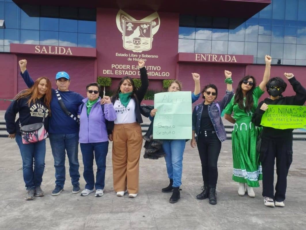 Protestas en Hidalgo por falta de medicamentos para aborto seguro