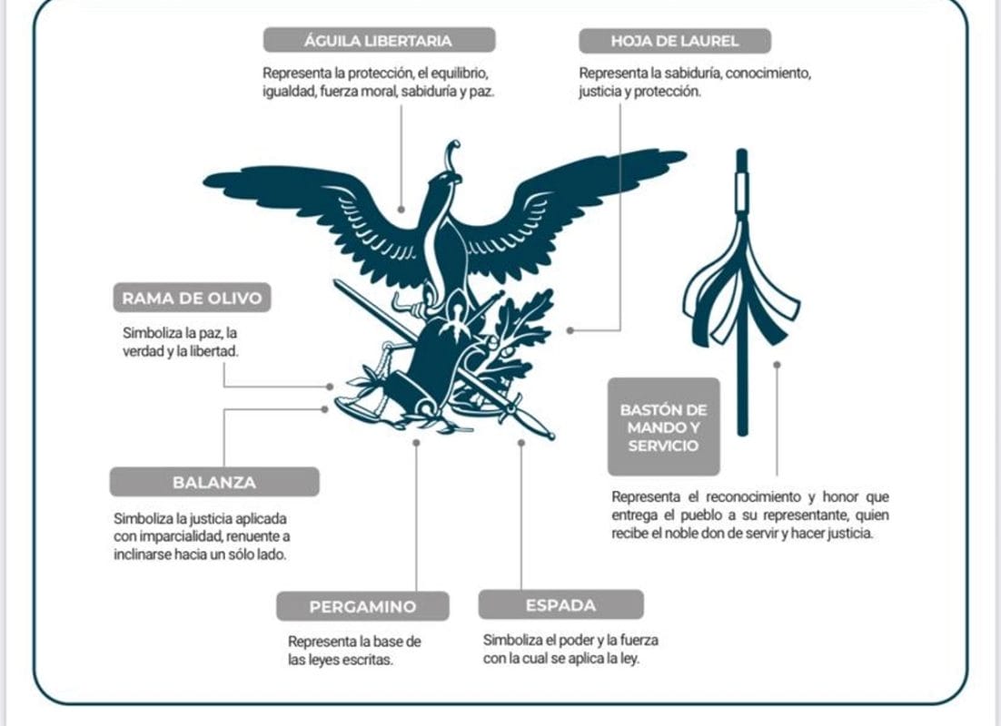 SCJN renueva su imagen institucional e incorpora el bastón de mando a su emblema