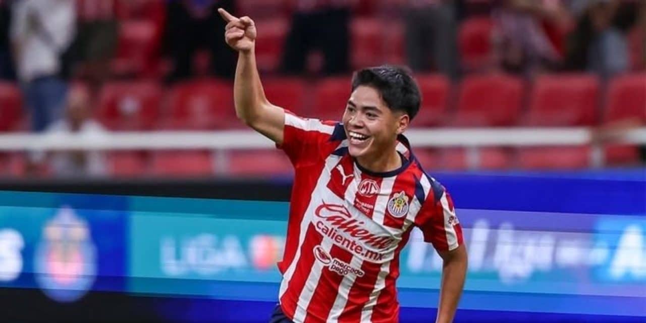 Samir Inda: la joya de Chivas que debutó con gol ante Necaxa
