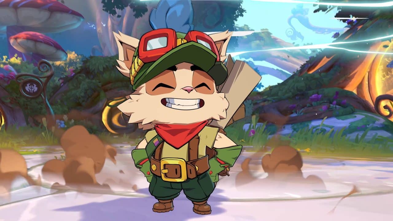Teemo se suma a 2XKO con el arsenal más temido de League of Legends