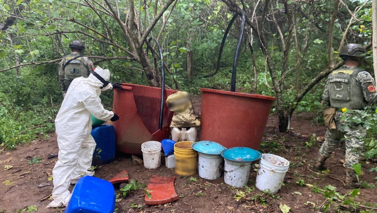 Culiacán: desmantelan tres narcolaboratorios de drogas sintéticas