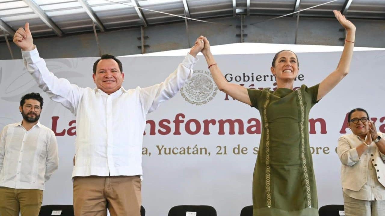 'En Yucatán se escribe la ruta de la esperanza y transformación': Díaz Mena