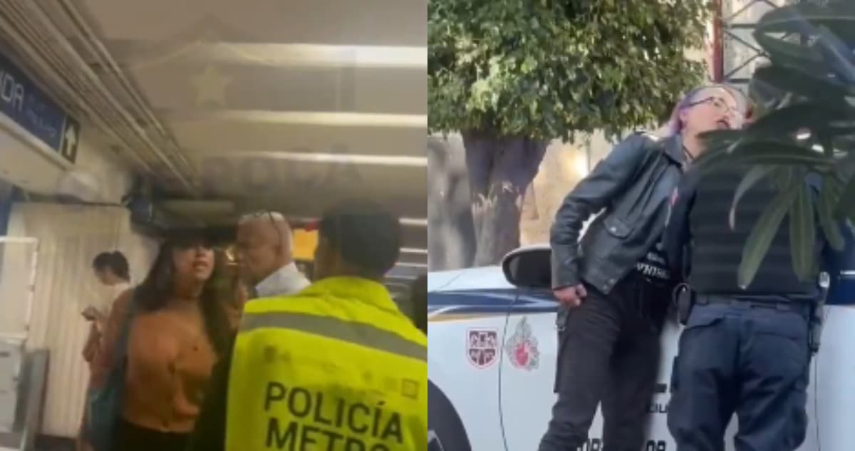 Surge “Lady Metro” en CDMX: agrede a policía en la estación Zócalo