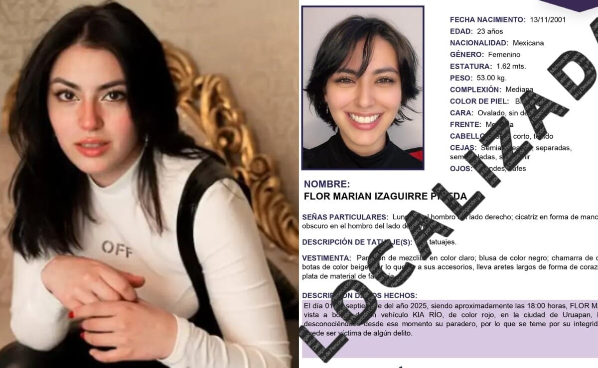 Marian Izaguirre: localizan con vida a influencer desaparecida en Michoacán