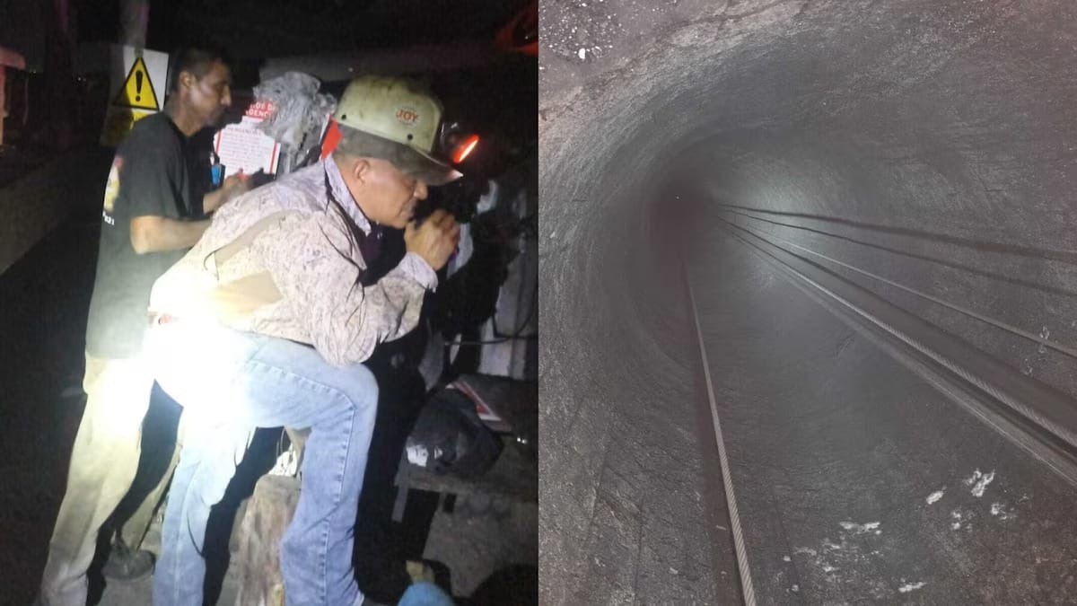 Reportan 16 mineros atrapados tras accidente en mina de Coahuila