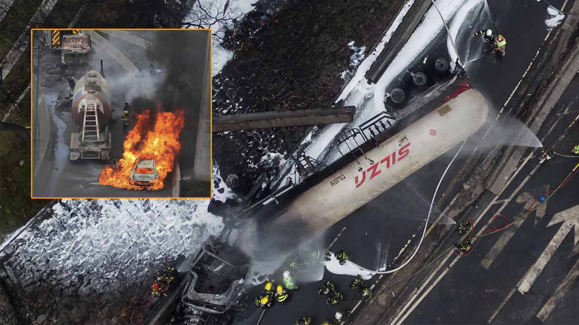 Chofer de pipa de gas que explotó en Iztapalapa está hospitalizado