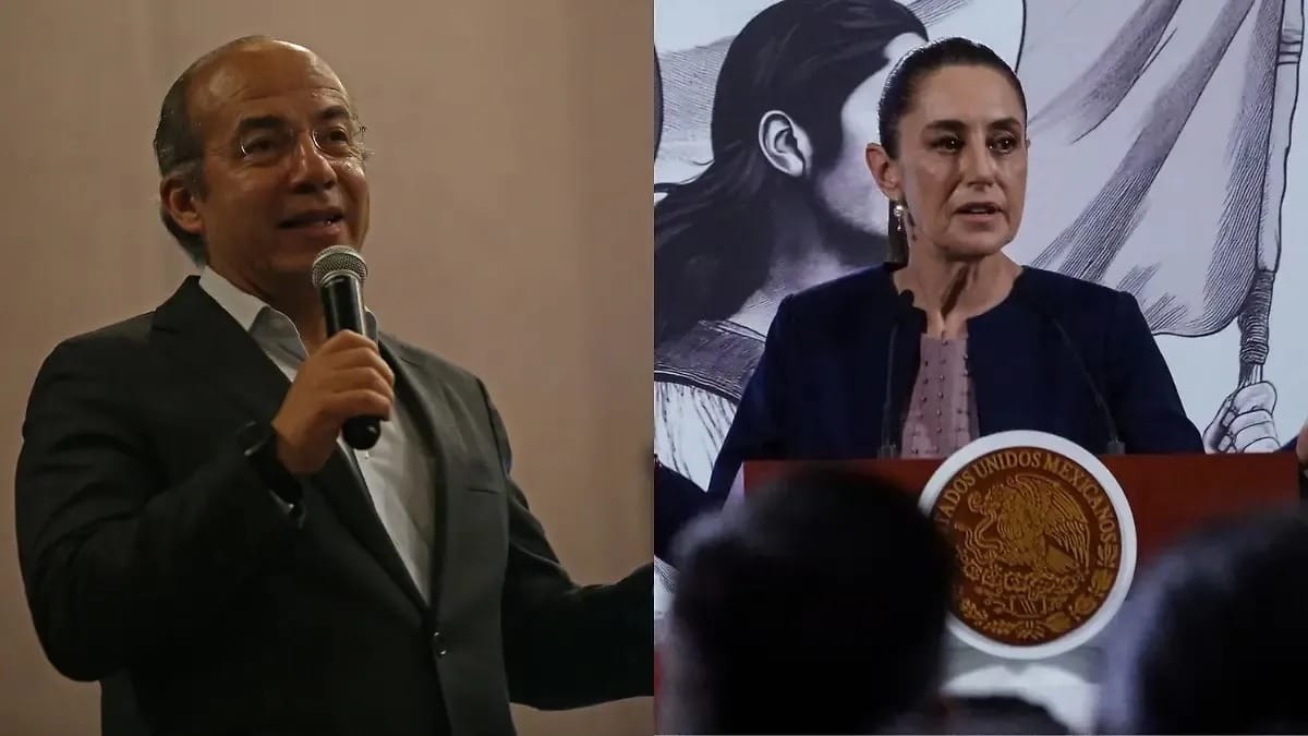 sheinbaum_calderon_criticas Claudia Sheinbaum arremete contra Felipe Calderón: “espurio y vendepatrias”