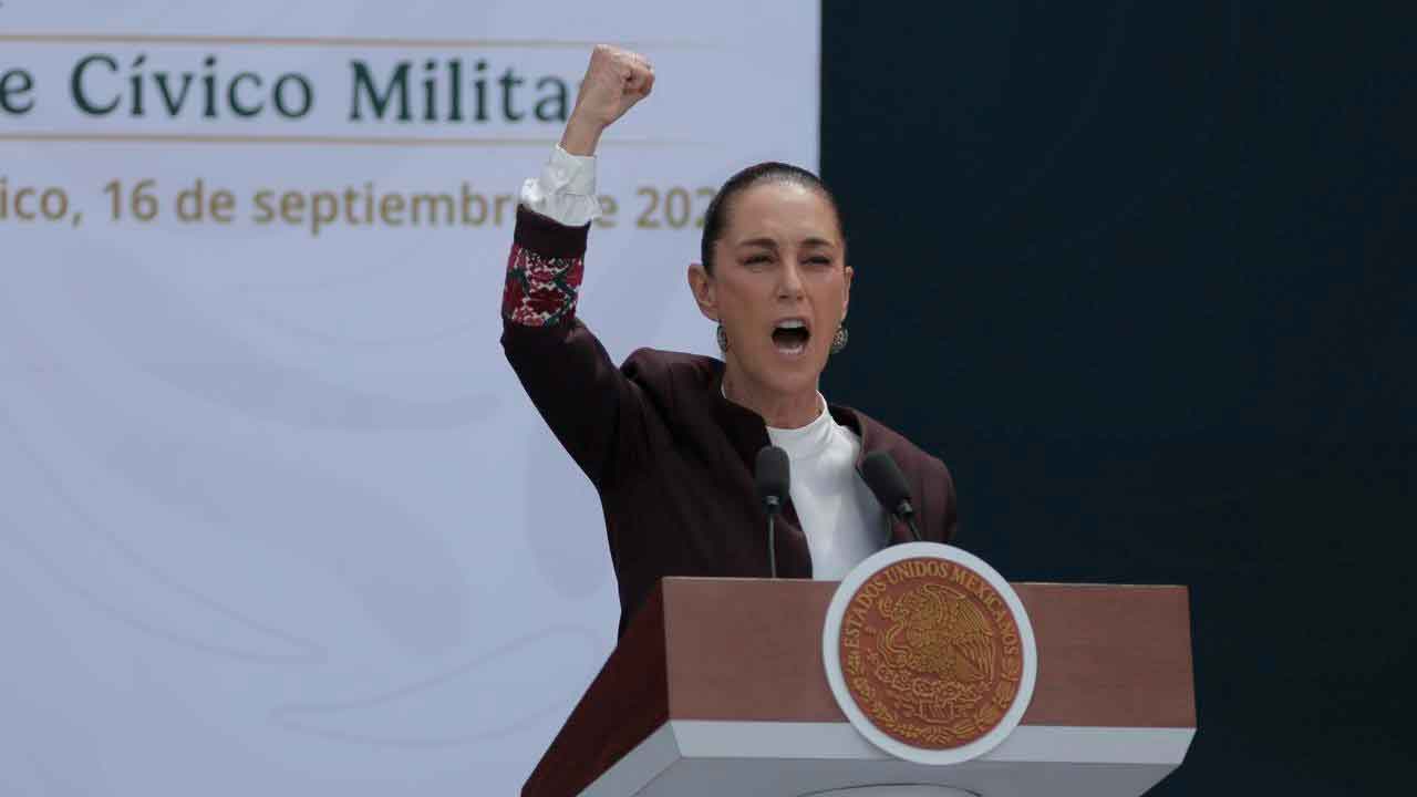 “Ninguna potencia extranjera decide por México”: Sheinbaum destaca soberanía en desfile militar 2025