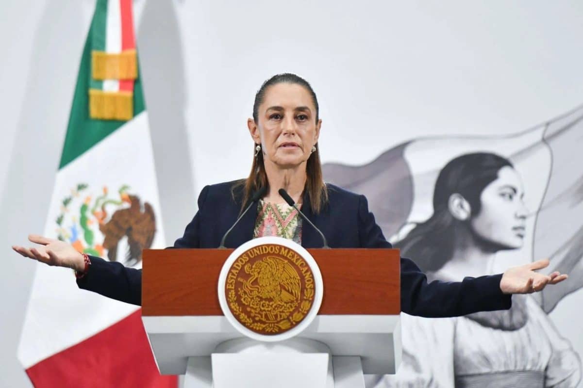 Sheinbaum celebra acuerdo con EEUU para frenar tráfico ilegal de armas