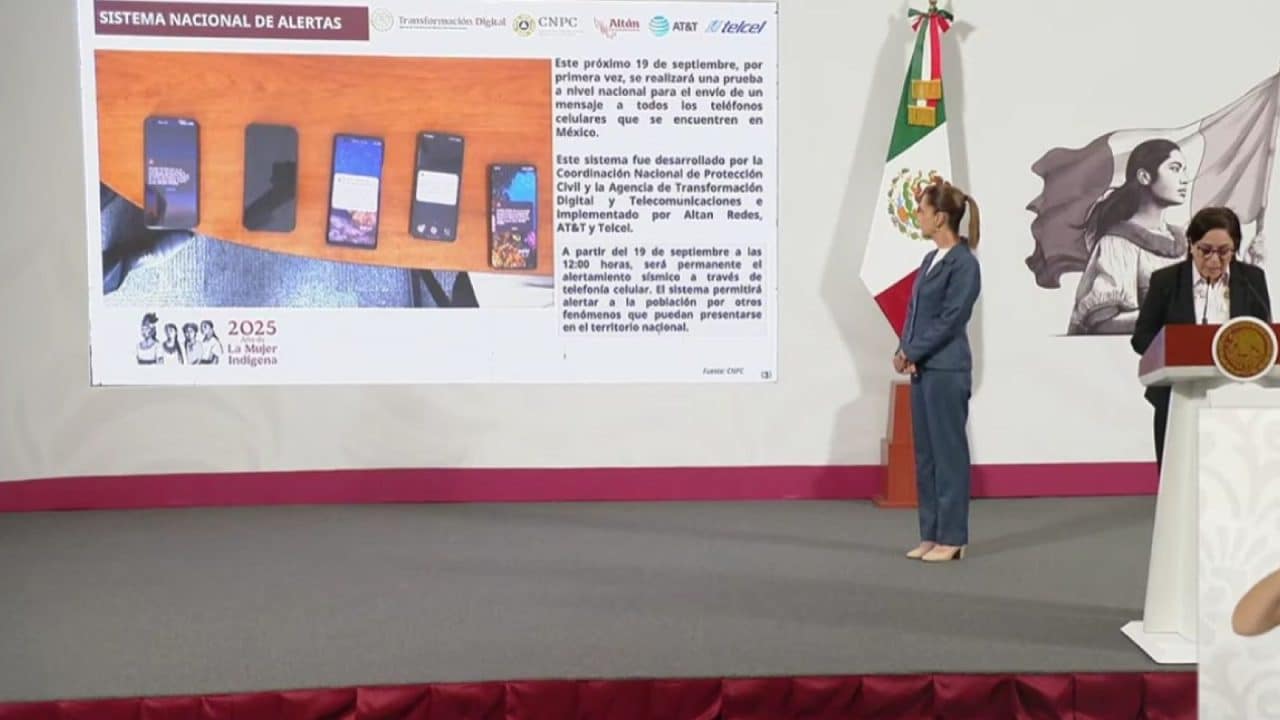 Simulacro Nacional 2025: mensaje de alerta llegará a celulares en todo México