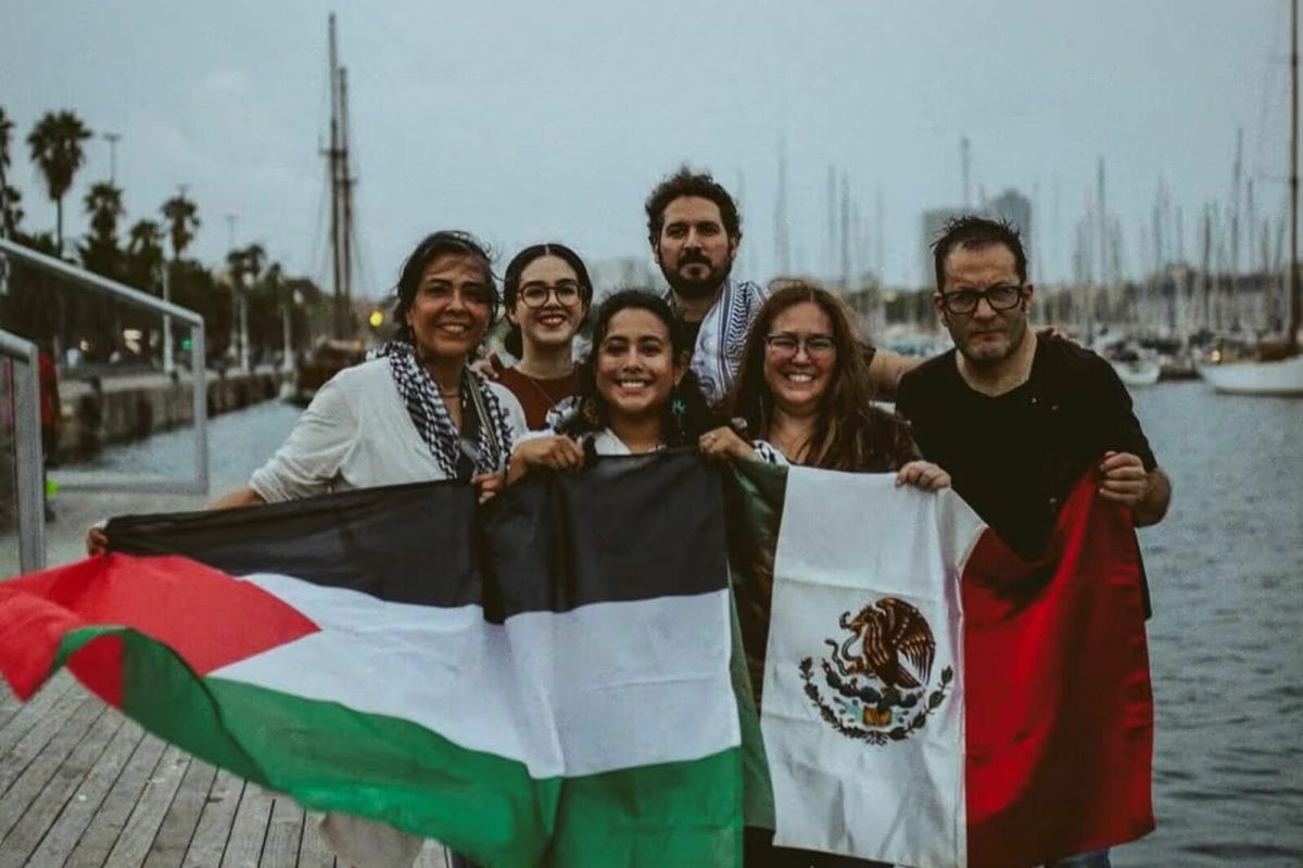 SRE da seguimiento a mexicanos que fueron a Gaza en “Flotilla Global Sumud”