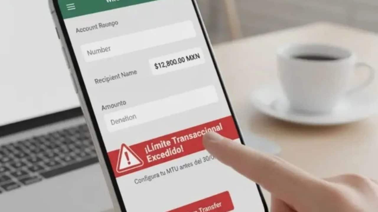 MTU: cómo configurar tu nuevo límite de transferencias y evitar fraudes