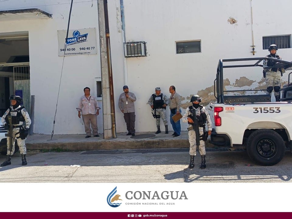 Clausuran pozo ilegal dentro de lavandería industrial Clausuran pozo ilegal dentro de lavandería industrial