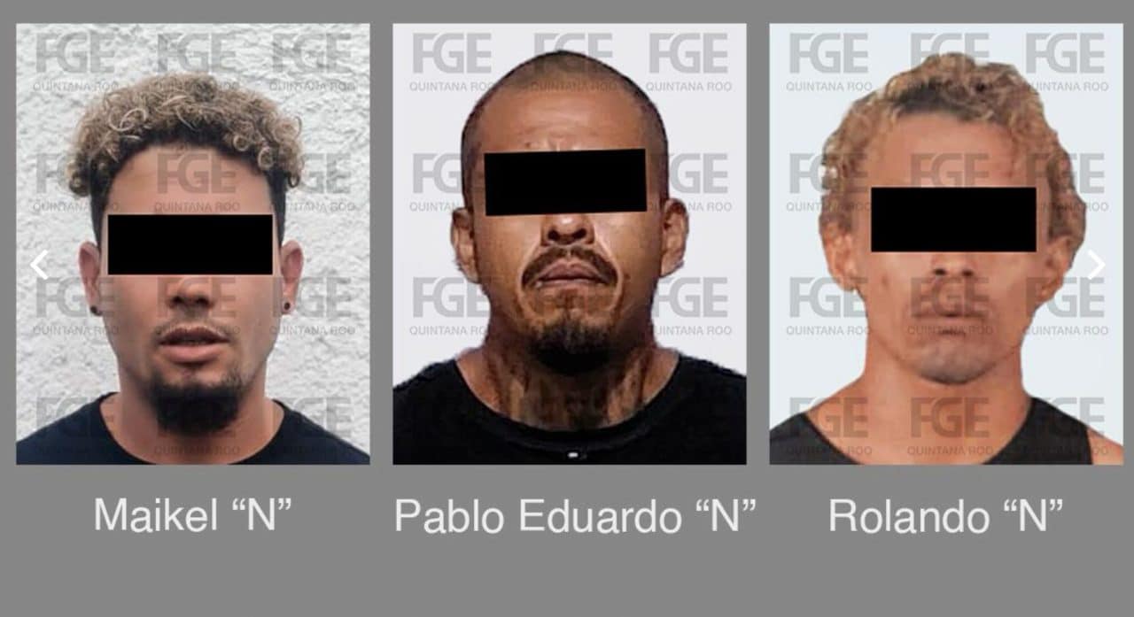 Caen tres extorsionadores de taxistas en Cancún