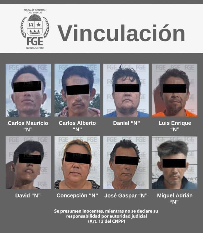 FGE logra 16 vinculaciones por narcomenudeo en Cancún