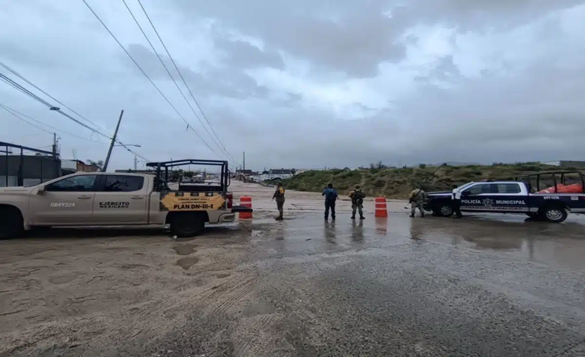 Activan el Plan DN-III-E en Baja California Sur ante los efectos de la depresión tropical Raymond