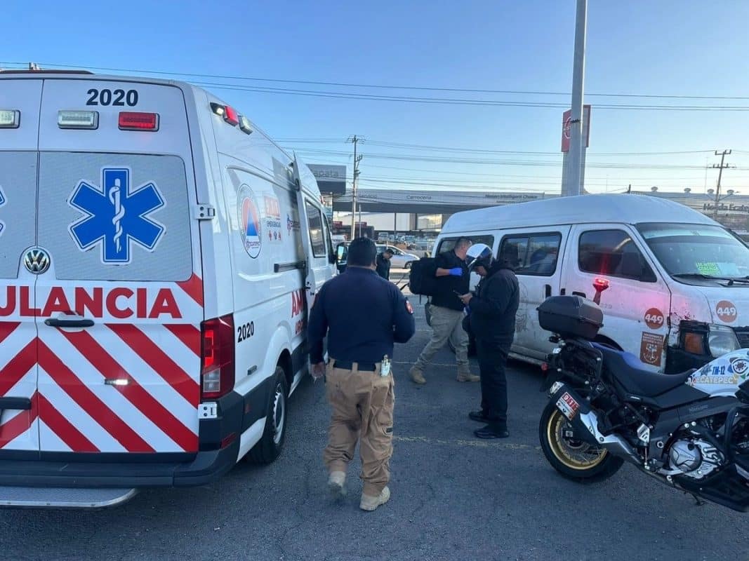 Alumbramiento sobre ruedas en Ecatepec: nace bebé en transporte público