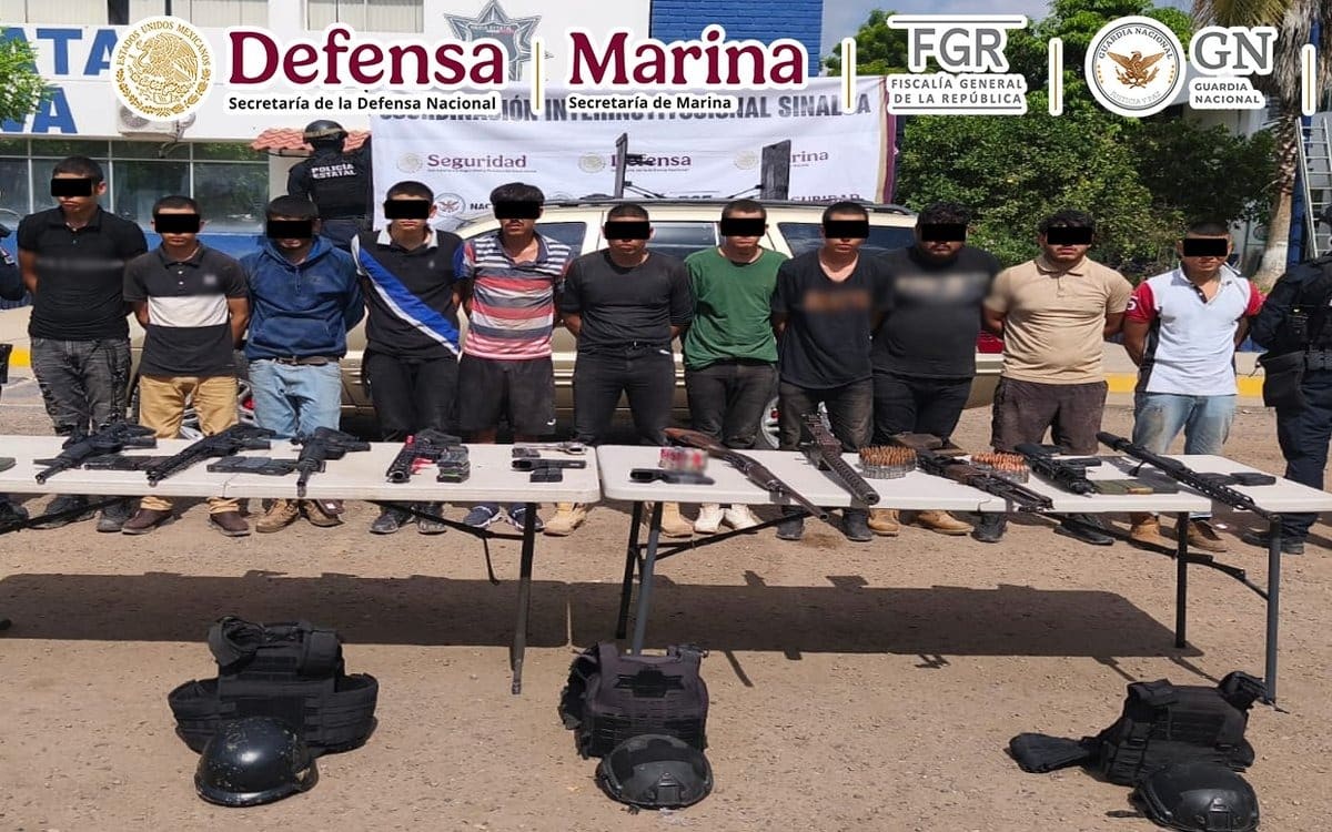 Aseguran precursores químicos y armas por 281 mdp en Sinaloa