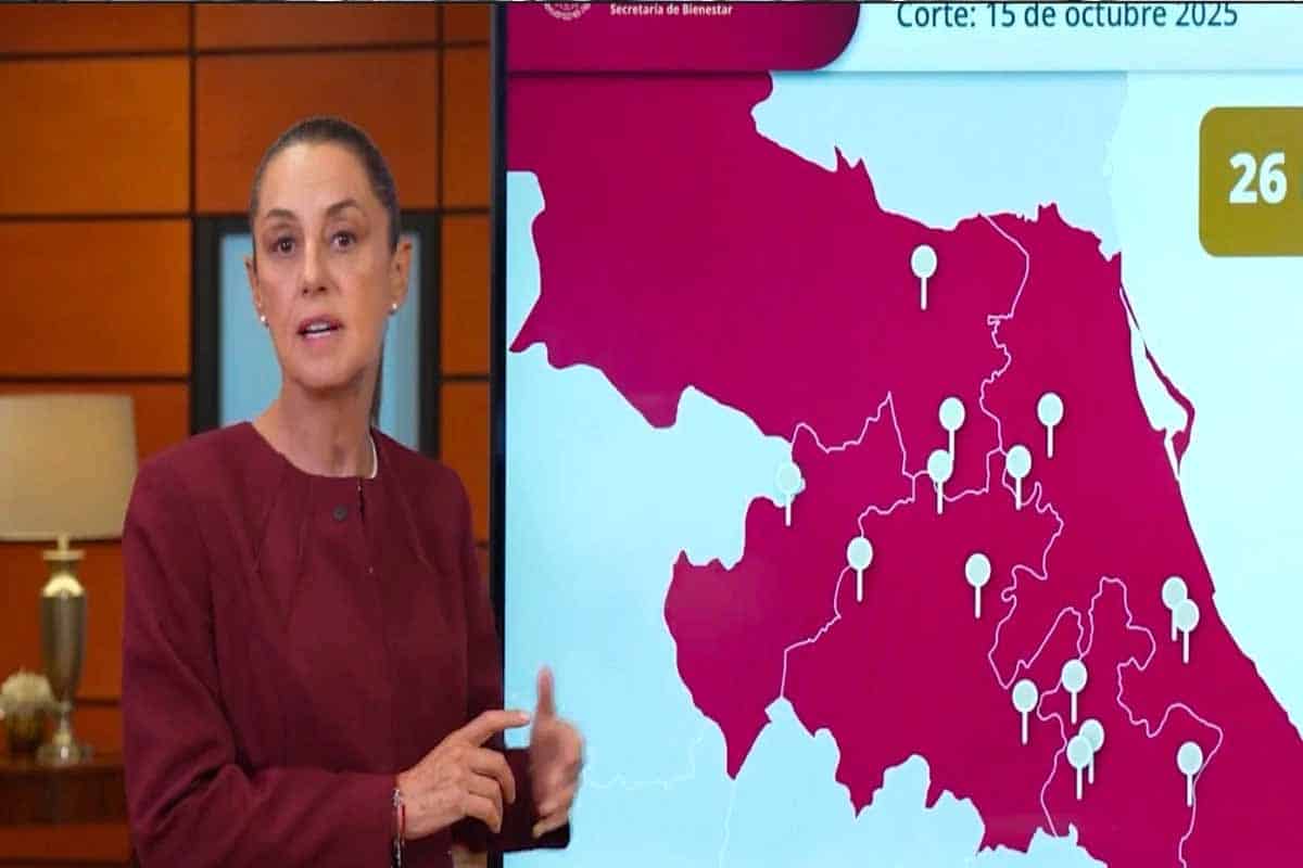 Claudia Sheinbaum informa acciones tras lluvias y comunidades aisladas