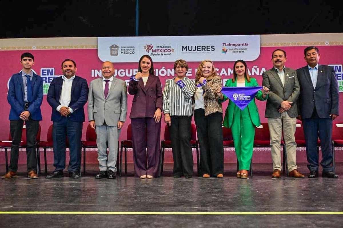 Delfina Gómez lanza campaña contra la violencia digital en Edomex Delfina Gómez lanza campaña contra la violencia digital en Edomex