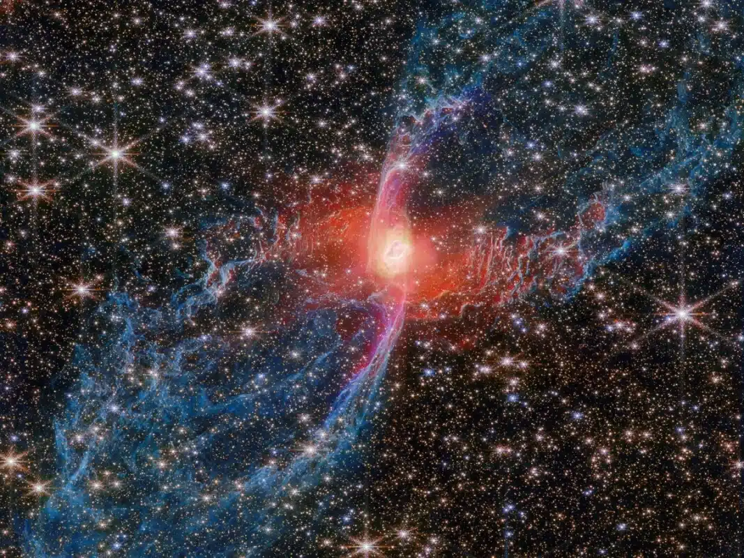 El Telescopio Espacial James Webb revela una impresionante imagen de la Nebulosa de la Araña Roja