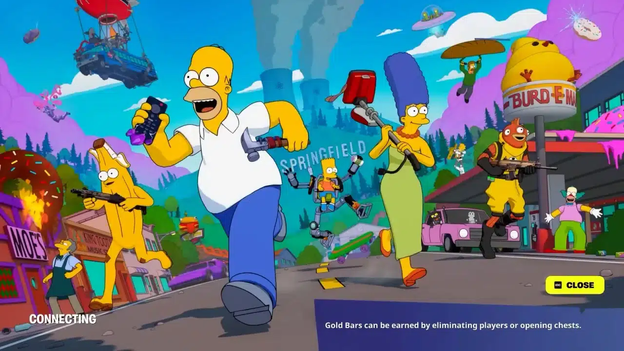 Fortnite anuncia minievento con Los Simpson