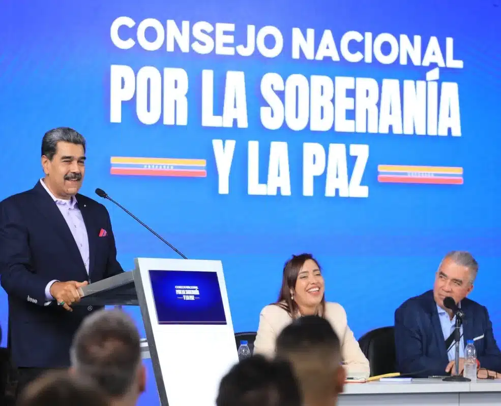 Maduro envía un mensaje a Estados Unidos: “¡No a la guerra!”