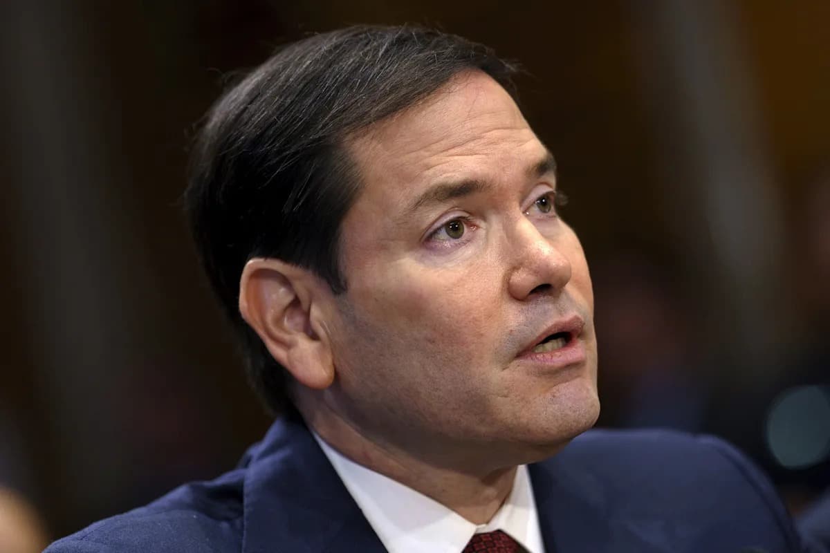 Marco Rubio viaja a Israel en ofensiva diplomática por alto el fuego en Gaza