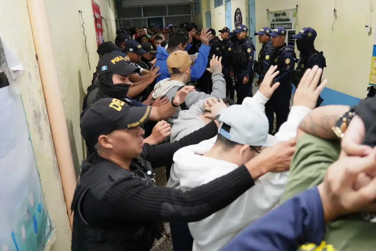 Se fugan 20 reos de la pandilla Barrio 18 de una prisión en Guatemala