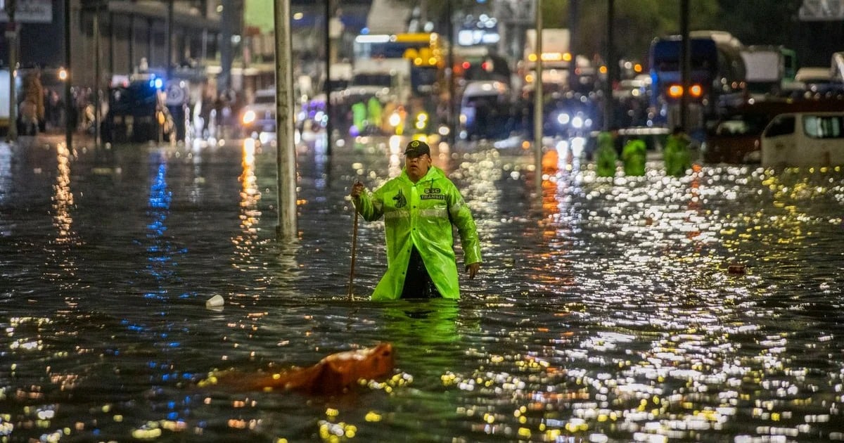 Sheinbaum analiza obras contra inundaciones en oriente del Valle de México