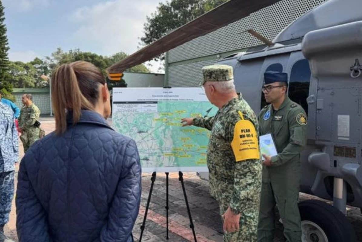 Sheinbaum recorre zonas afectadas por lluvias en Puebla, Veracruz e Hidalgo