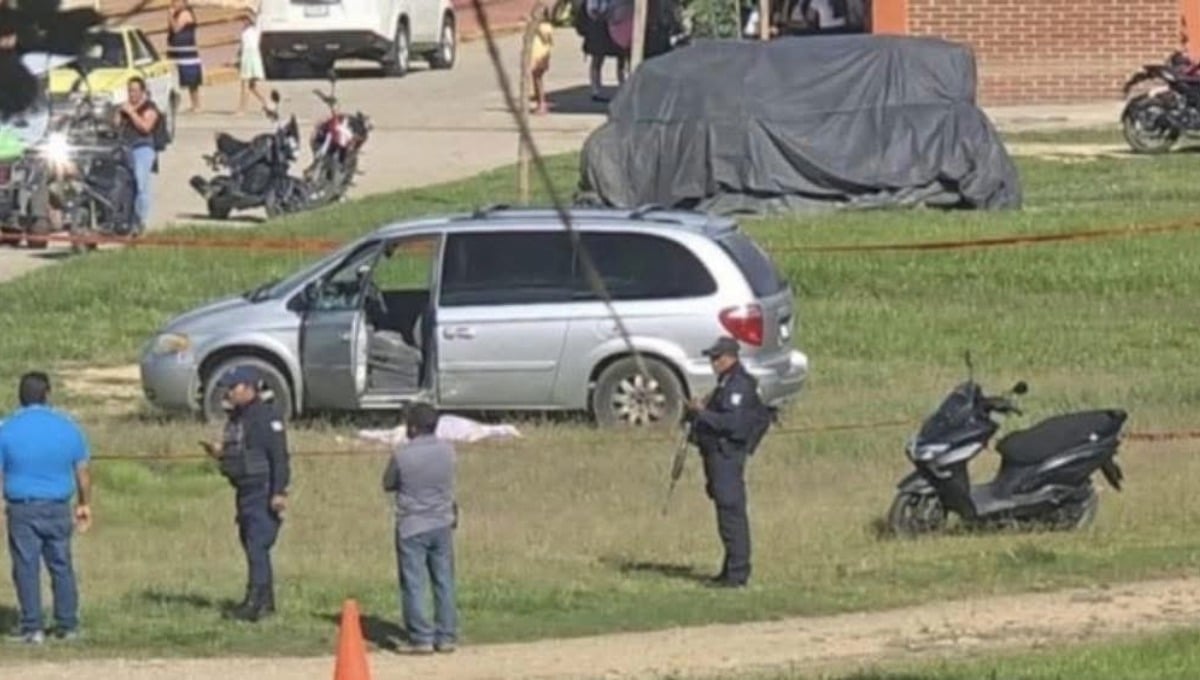 Docente de Oaxaca muere a balazos frente a su plantel y alumnos