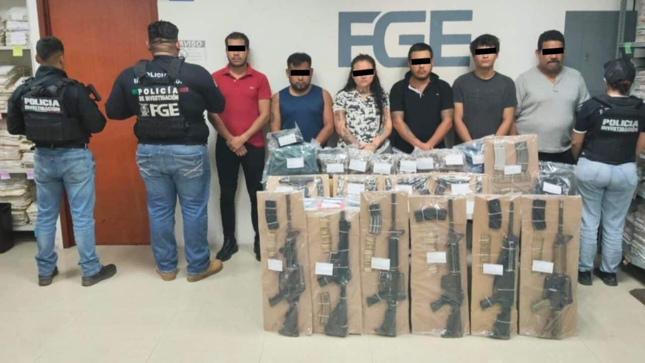 Sigue limpieza en Playa del Carmen, con más criminales detenidos y armas aseguradas