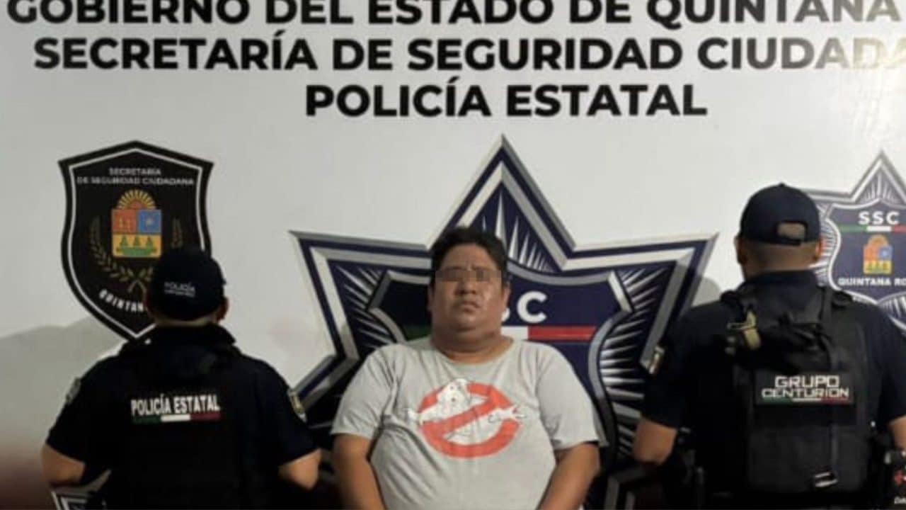 Detienen a hombre en Isla Mujeres por presunta venta de drogas y posesión de narcóticos