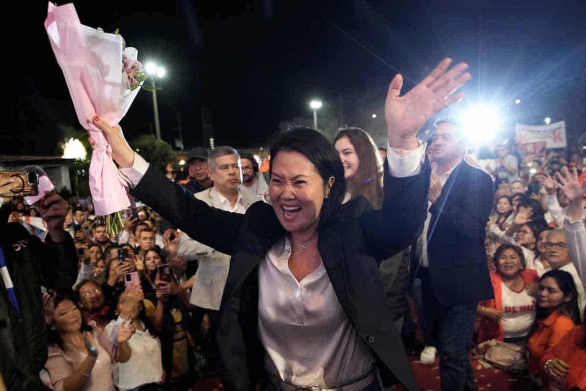 Keiko Fujimori anuncia candidatura presidencial para elecciones 2026 en Perú