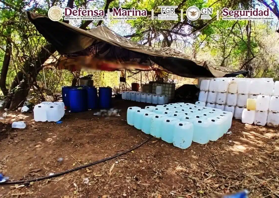 Golpe al crimen organizado por más de 12 mil millones de pesos: desmantelan narcolaboratorios en Baja California y Sinaloa