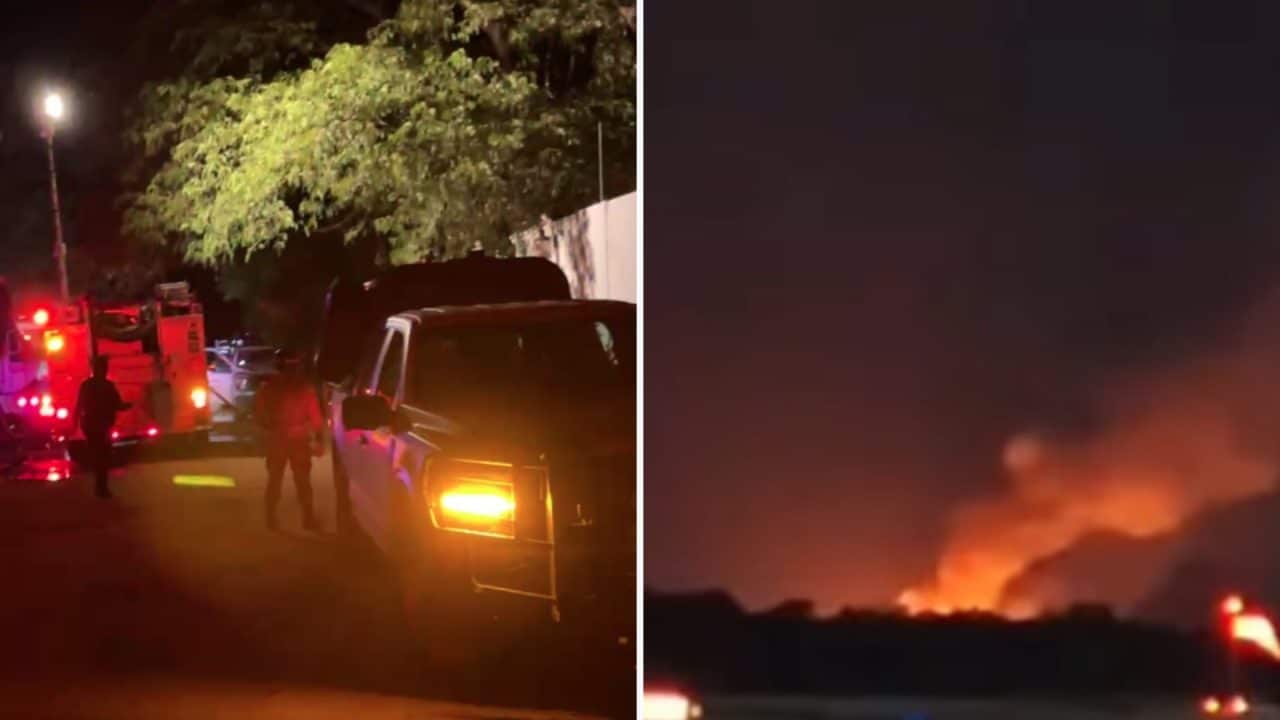 Violencia en Culiacán: comando provoca incendio en hacienda La Chaparrita