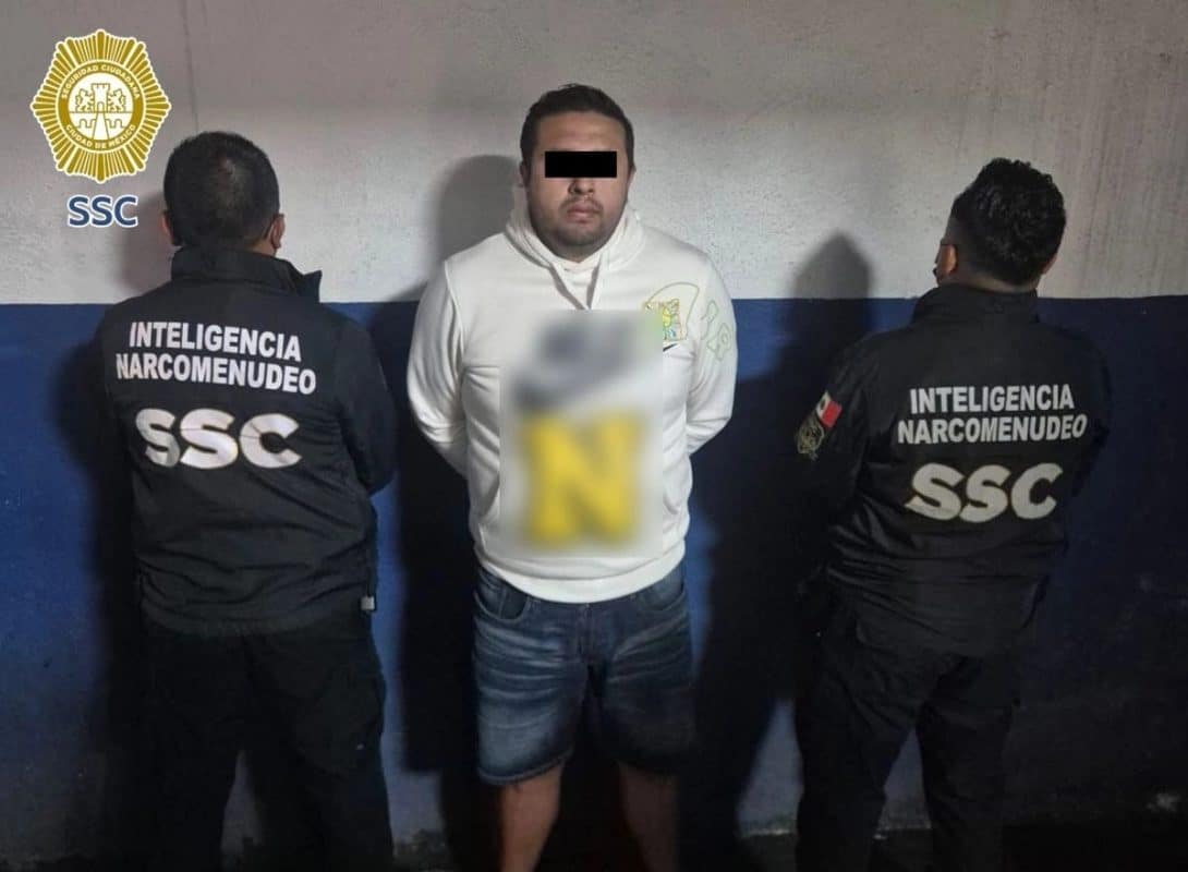Detienen en Iztapalapa a “El Messi”, presunto operador de grupo delictivo ligado a La Familia Michoacana