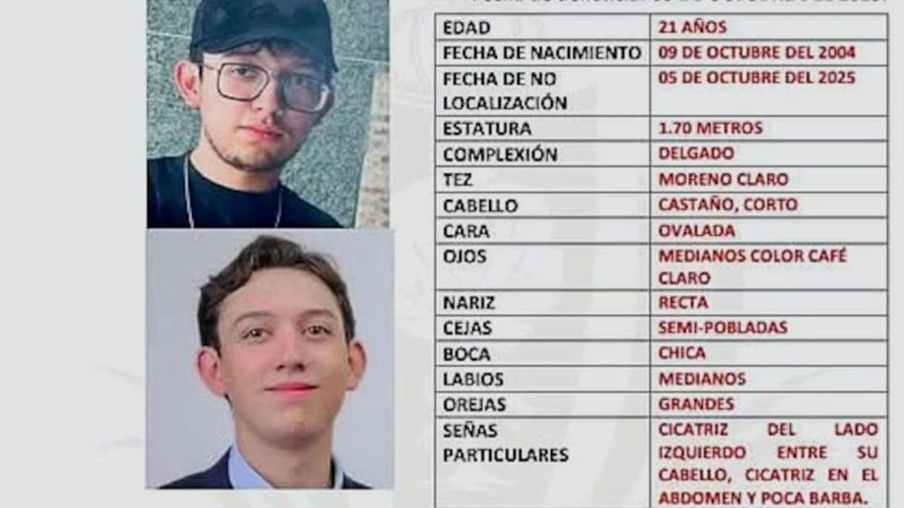 Buscan a Carlos Emilio, desaparecido tras ir al baño en restaurante de Mazatlán