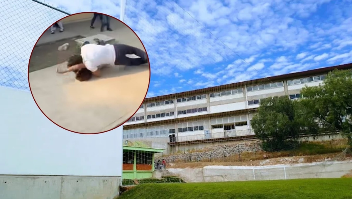 Difunden riña en secundaria de Manzanillo; alumno grave por golpe