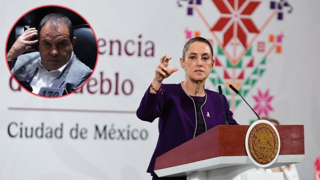 Sheinbaum deja en manos de Diputados sanción a Cuauhtémoc Blanco