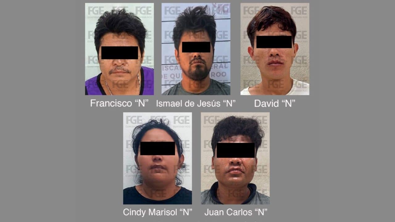 Vinculan a proceso a cinco por narcomenudeo en Tulum y Playa del Carmen