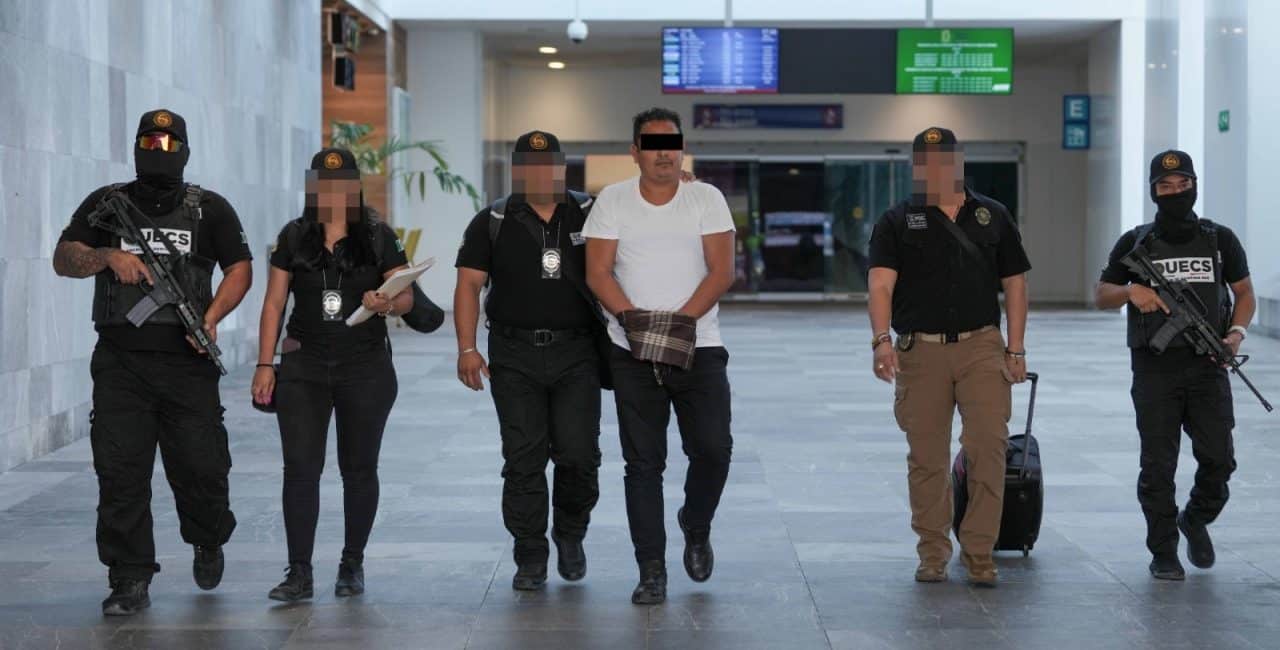 Capturan en Nuevo León a extorsionador de Cancún buscado desde 2020