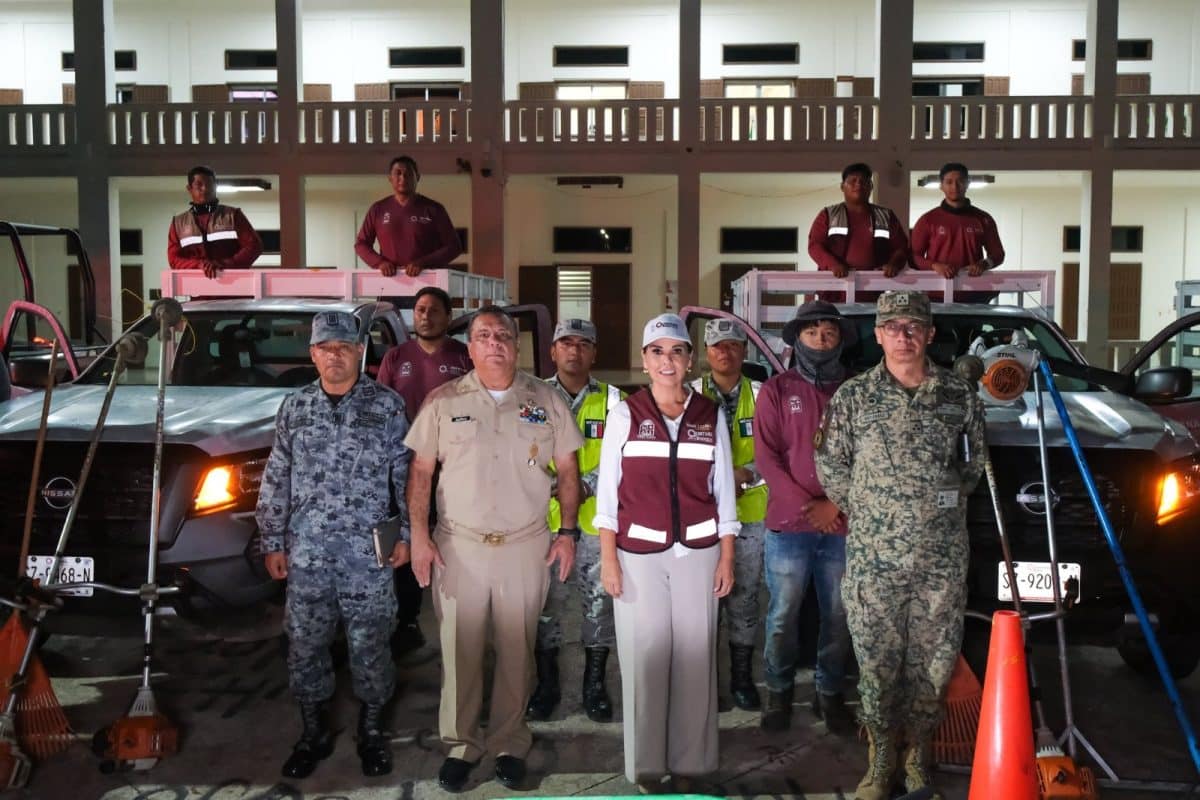 El sur de Quintana Roo se prepara ante amenaza de lluvias torrenciales