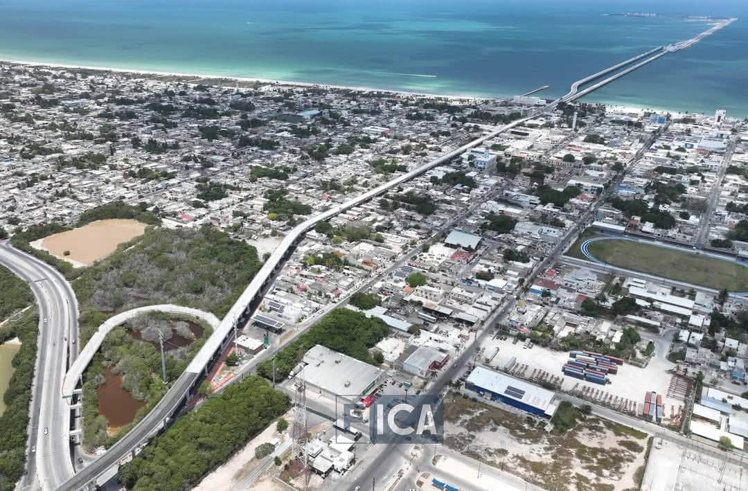 Ponen fecha de apertura al viaducto elevado de Progreso